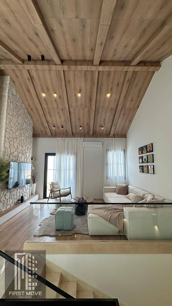 View and receive a 270m² twin house in New Cairo's Fifth Settlement next to the American University in Marq Garden Compound with a 40% discount – pohled 2