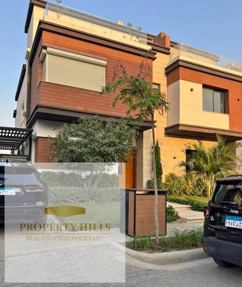 villa at an old launch price, below current market value, in New Cairo's Golden Square, directly on North 90 Street, close to Clubs Street, Mountain View, and Mivida. – pohled 6