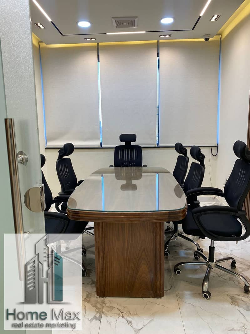 Furnished office for rent suitable for all companies and administrative headquarters in Sheikh Zayed - Ansicht 2