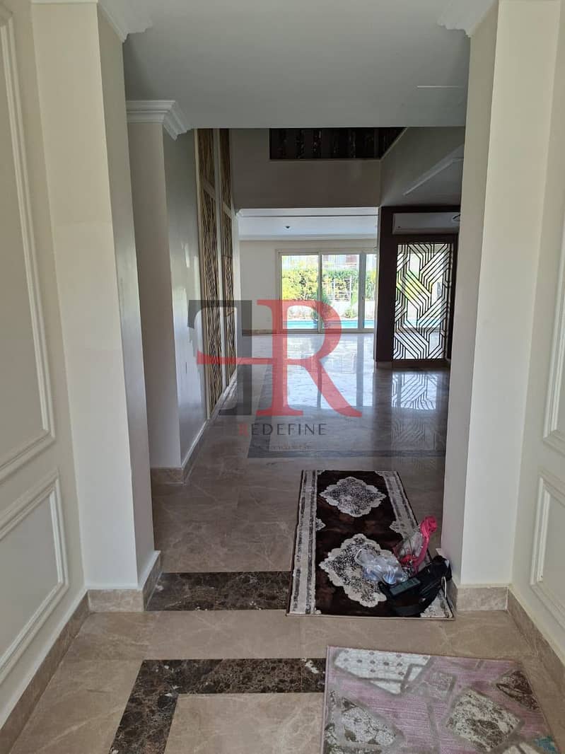 Villa for rent with private pool in cairo festival compound new cairo – další