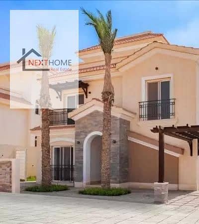Villa Twin House Ready to Move413 sqm For Sale in Al Maqsad New Administrative Capital Prime North Facing Location Landscape – pohled 3