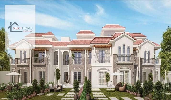 Villa Twin House Ready to Move413 sqm For Sale in Al Maqsad New Administrative Capital Prime North Facing Location Landscape – pohled 6