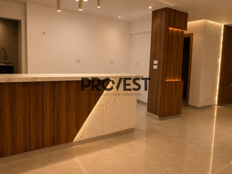 For sale, a stunning apartment in Madinaty, 143 square meters, 3 rooms, 2 bathrooms, first floor, ultra-super-lux finishing. - View 6