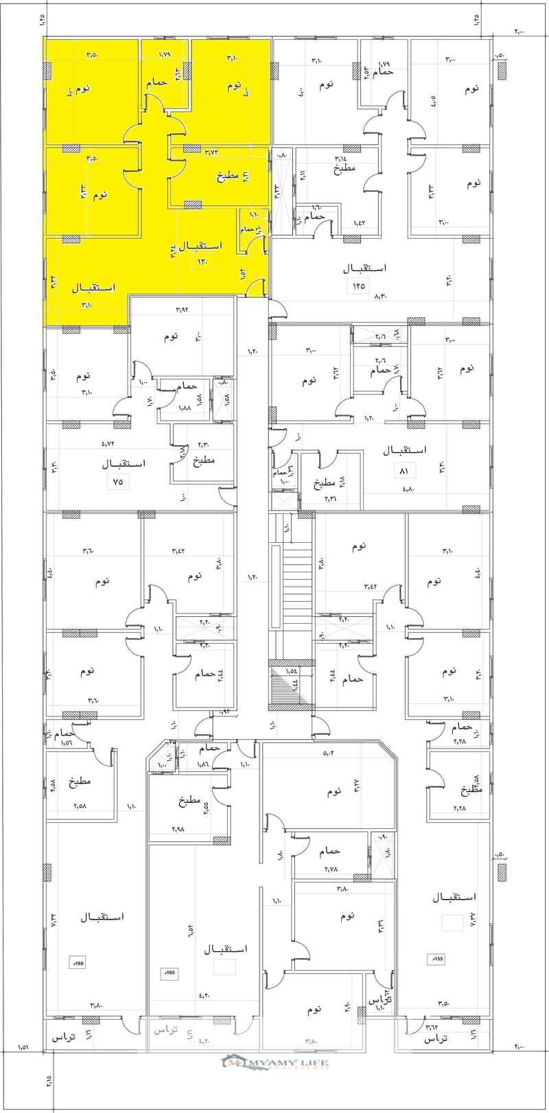 120m apartment ready for immediate delivery, red brick, payment in 40 months – pohled 2