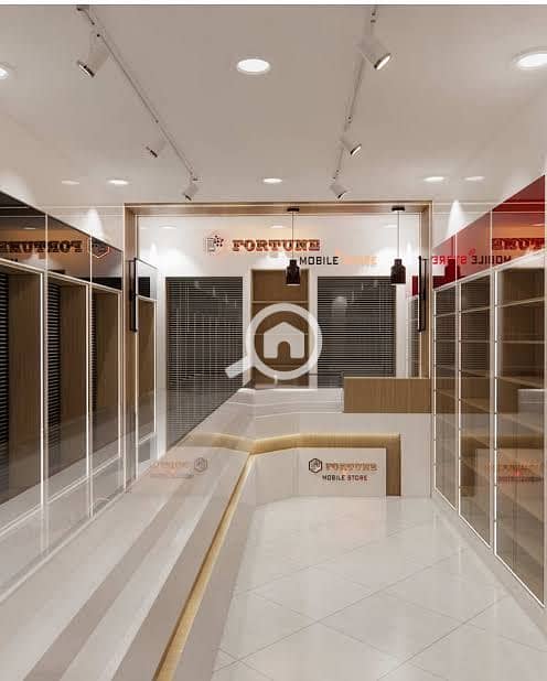 85 m commercial shop for rent suitable for any commercial activity, super lux finishing, all facilities available including water, electricity, and natural gas in Alexandria, Al-Ajami, at Midaan Al-Kilo 21, Iskandariya Matrouh public street, in a very distinguished location. - Widok 2