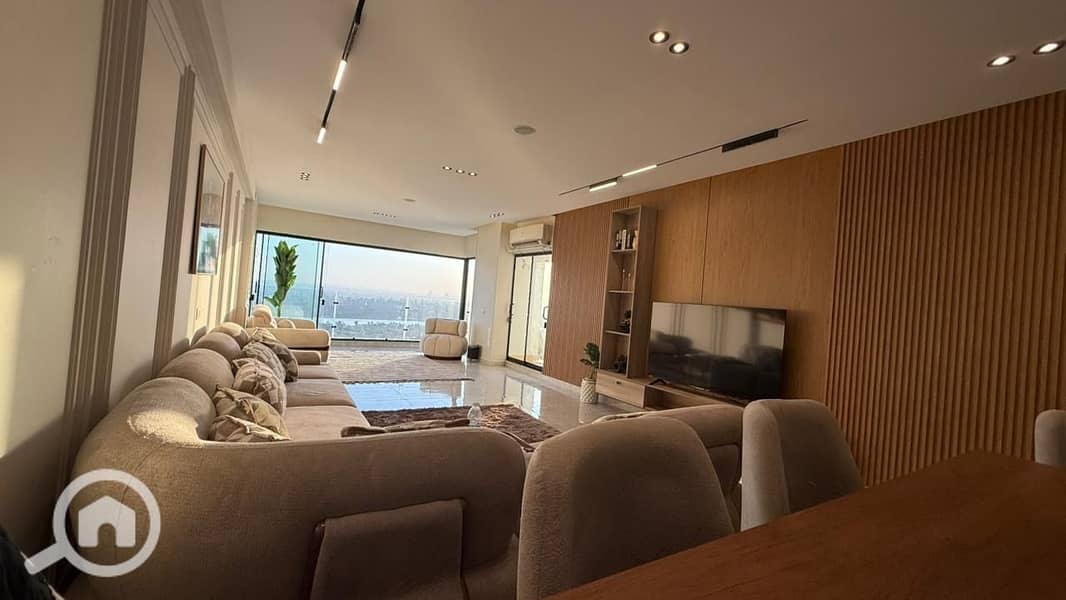 Furnished apartment for sale on the Nile Corniche in Maadi - Widok 3