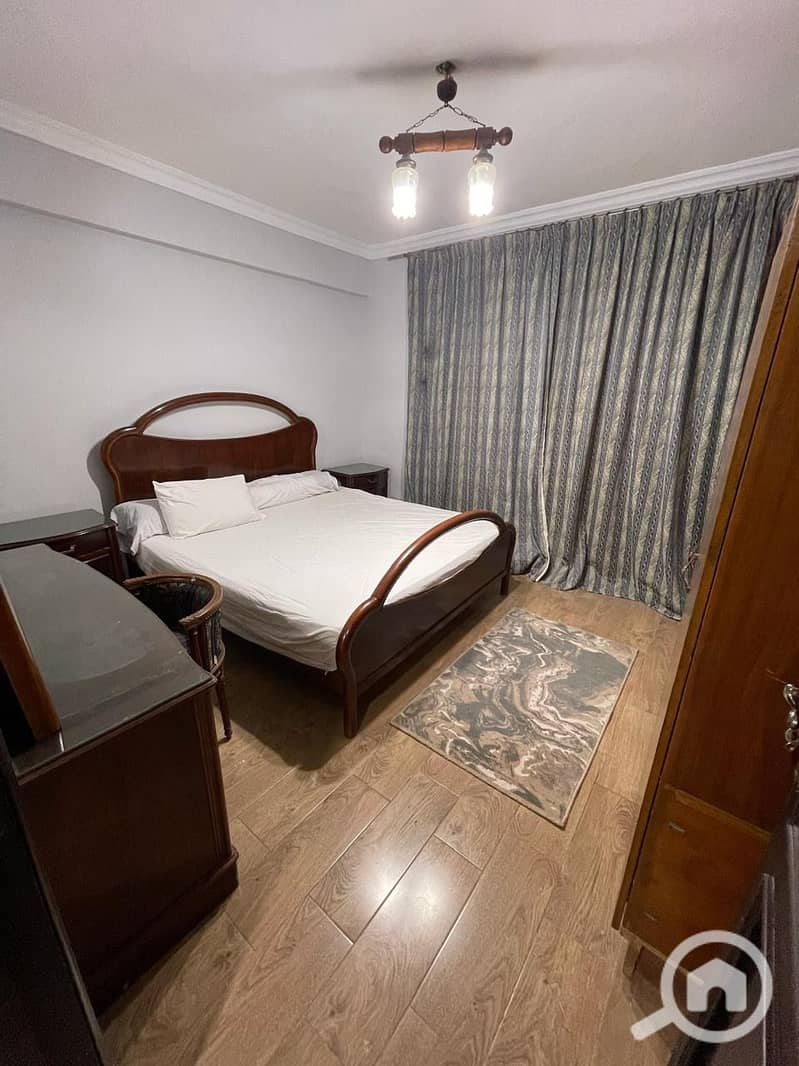 For rent, a furnished apartment in Jannah Zayed Compound 1 with a private garden. - Widok 5