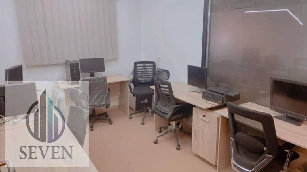 *Furnished modern administrative office for rent, Ultra-modern, 220 sqm, fully licensed, Darna Trees on Maadi Ring Road, just minutes from Fifth Settl – další