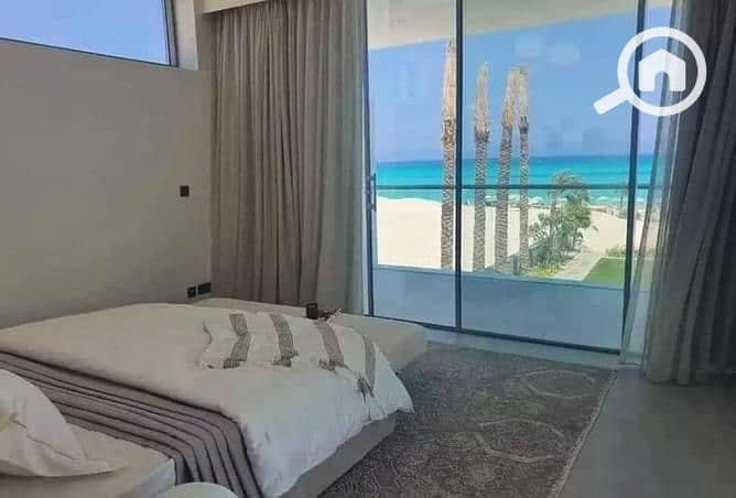 Fully finished chalet with air conditioning and furniture at the lowest price for sale directly on the sea in a prime location in Marina New Alamein - Widok 3