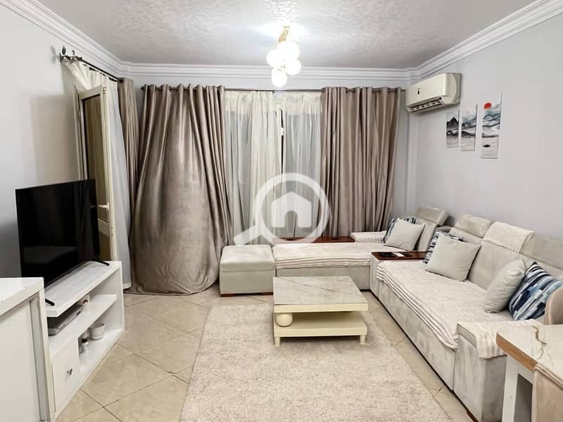 For rent, furnished apartment in a compound in Sheikh Zayed, very elegantly furnished at a special price - Widok 6