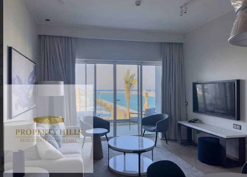 Chalet fully finished for sale ready for viewing in North Coast (Next to Marassi)  • Unit Type: chalet • Built-up Area: 146m² • Status: Ready for immediate viewing • Special Offer: Attractive discount for cash payment  Project Features:  Prime location - Widok 3