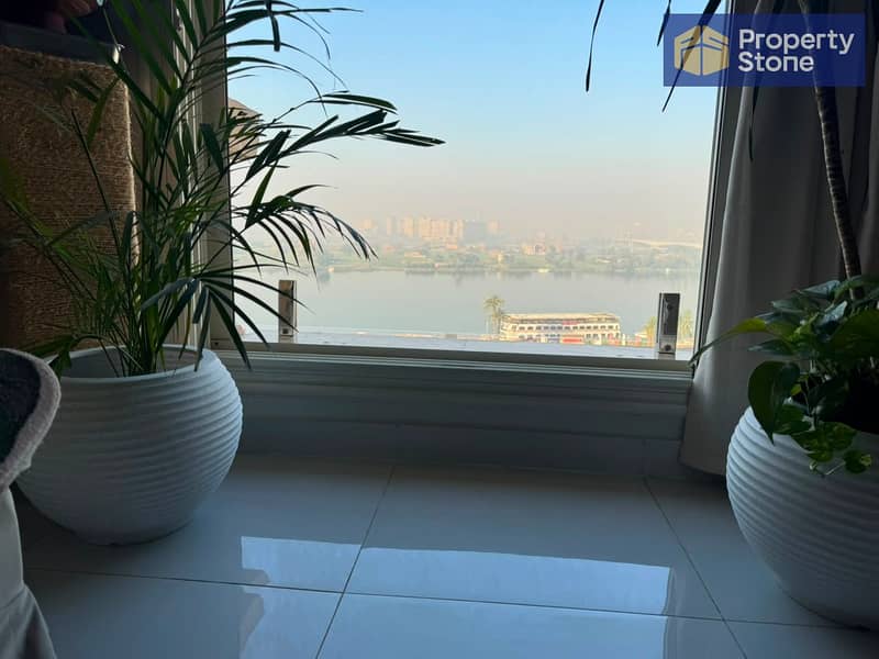 Fully furnished apartment for sale with appliances and furniture in a very prime location directly on the Nile Corniche. - Ansicht 2