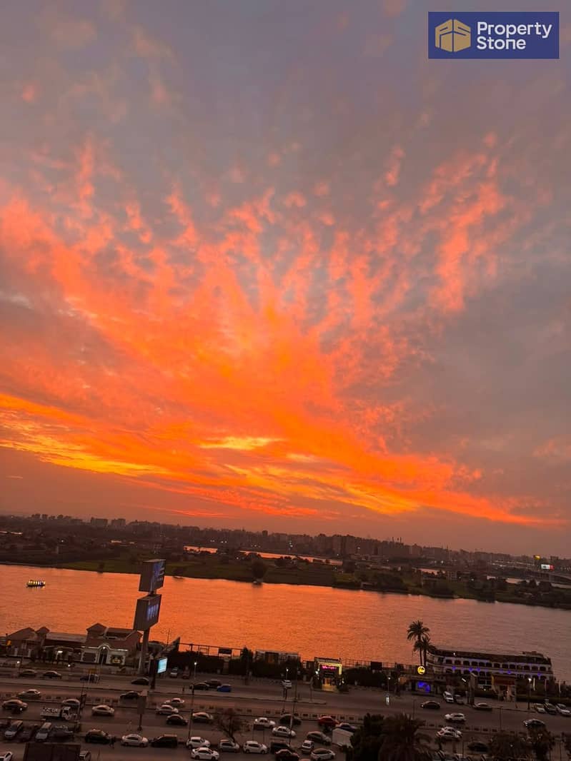 Fully furnished apartment for sale with appliances and furniture in a very prime location directly on the Nile Corniche. - Ansicht 3