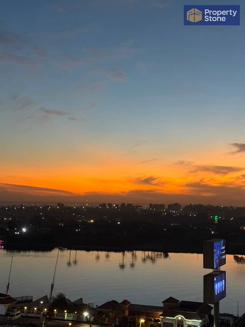 Fully furnished apartment for sale with appliances and furniture in a very prime location directly on the Nile Corniche. - Ansicht 5