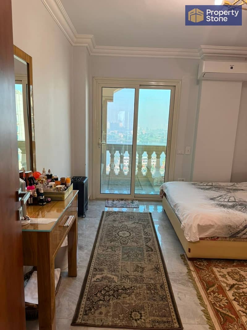 Fully furnished apartment for sale with appliances and furniture in a very prime location directly on the Nile Corniche. - Mehr