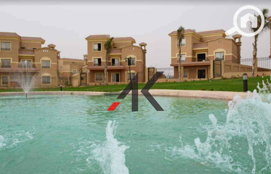 Prime Location Finished Twin House Villa For Rent in Les Rois - New Cairo – pohled 6