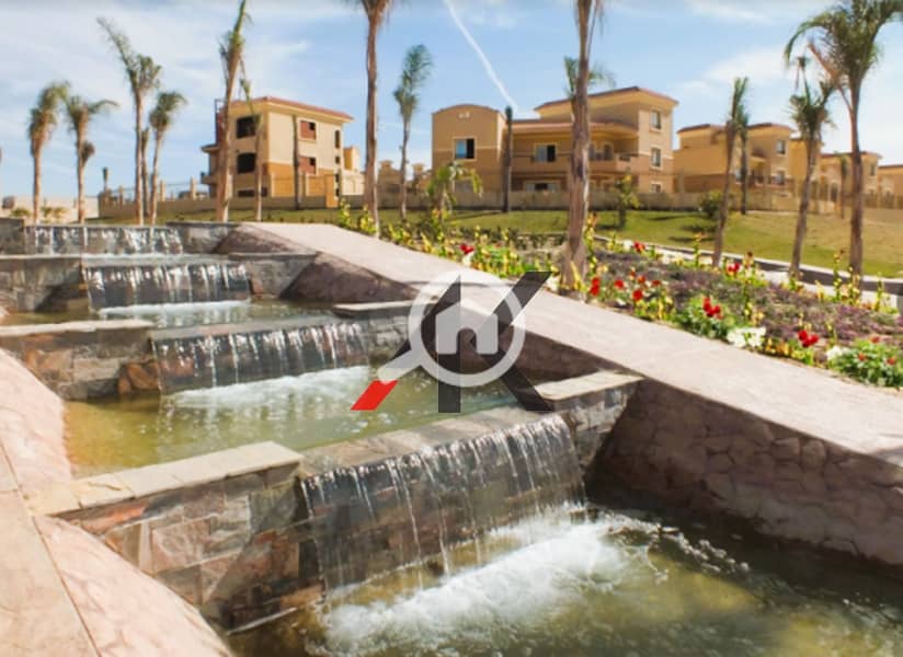 Prime Location Finished Twin House Villa For Rent in Les Rois - New Cairo – pohled 2