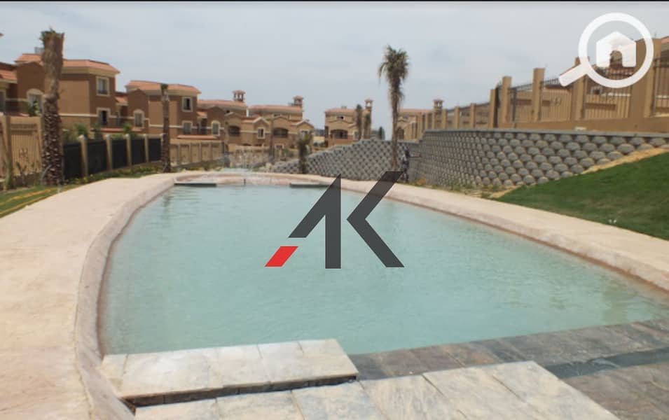 Prime Location Finished Twin House Villa For Rent in Les Rois - New Cairo – další