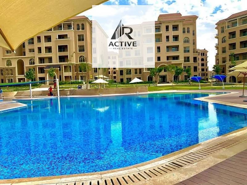 Hot Deal Apartment for Sale with Only 5% Down Payment in The Brooks, First Settlement, Near Cairo Festival City and South 90 Street Services Nearby - Widok 2