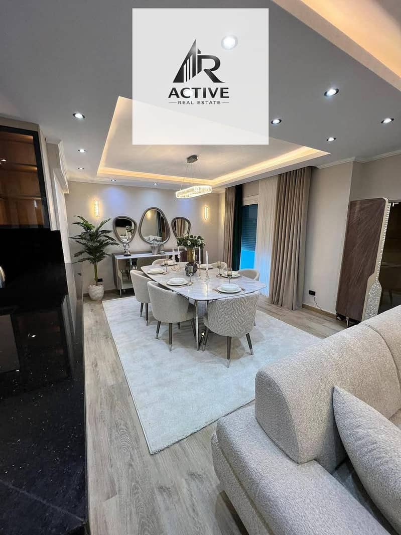 Hot Deal Apartment for Sale with Only 5% Down Payment in The Brooks, First Settlement, Near Cairo Festival City and South 90 Street Services Nearby - Widok 3