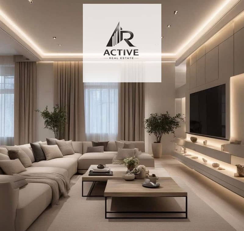 Hot Deal Apartment for Sale with Only 5% Down Payment in The Brooks, First Settlement, Near Cairo Festival City and South 90 Street Services Nearby - Widok 4