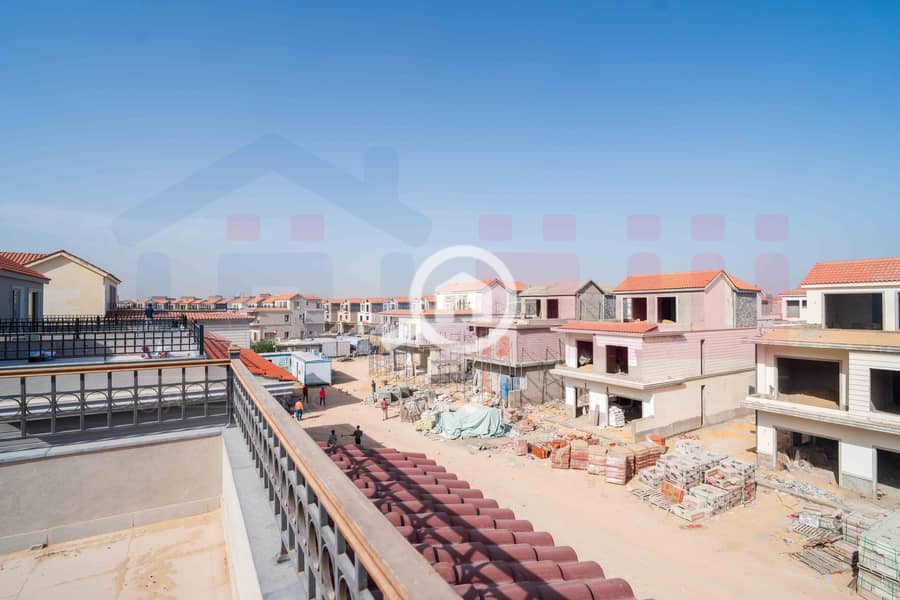 Twin House Villa for Sale (279 sq m + 150 sq m Garden) Smouha - Marouj Compound - Mehr