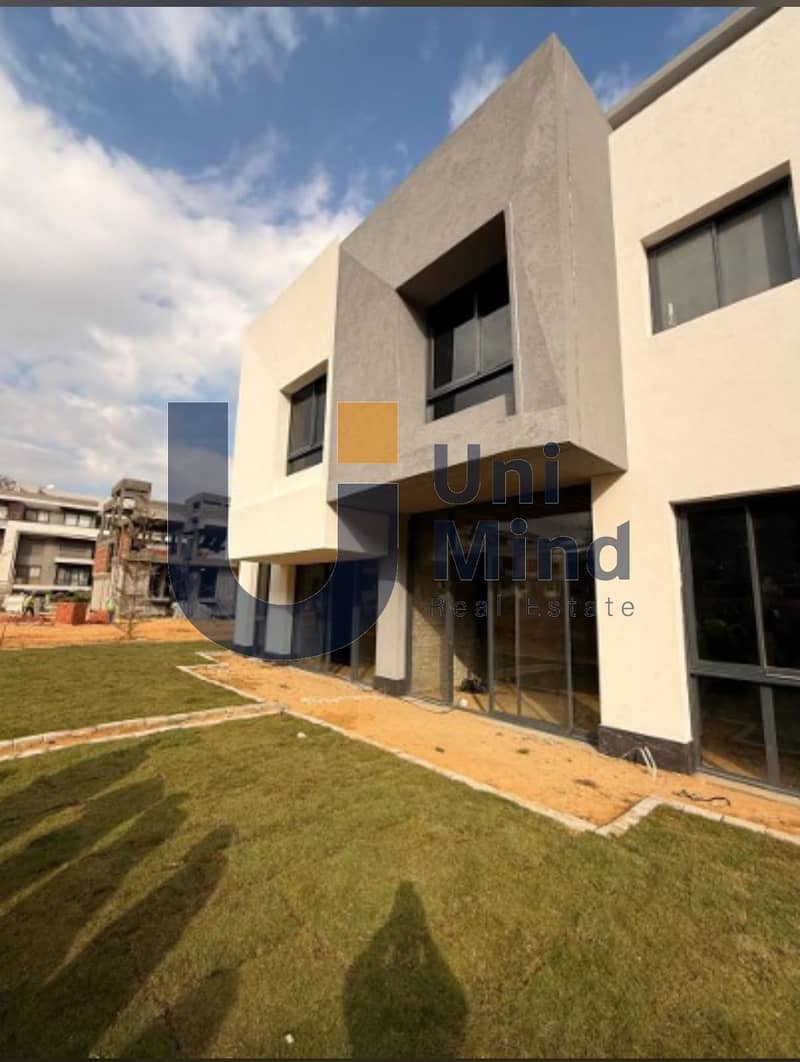Townhouse for sale one year delivery open view long-term installments near American University in New Cairo. - Ansicht 2