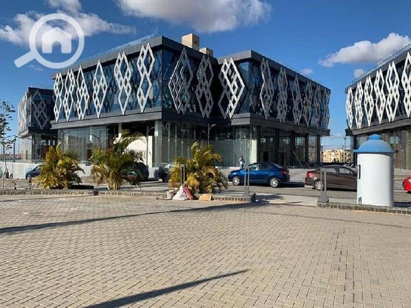 Clinic for rent, finished, 62m, 2 rooms in Kazan Mall on Gamal Abdel Nasser Axis behind Mall of Arabia in front of Kazan Mall towers. - Ansicht 4