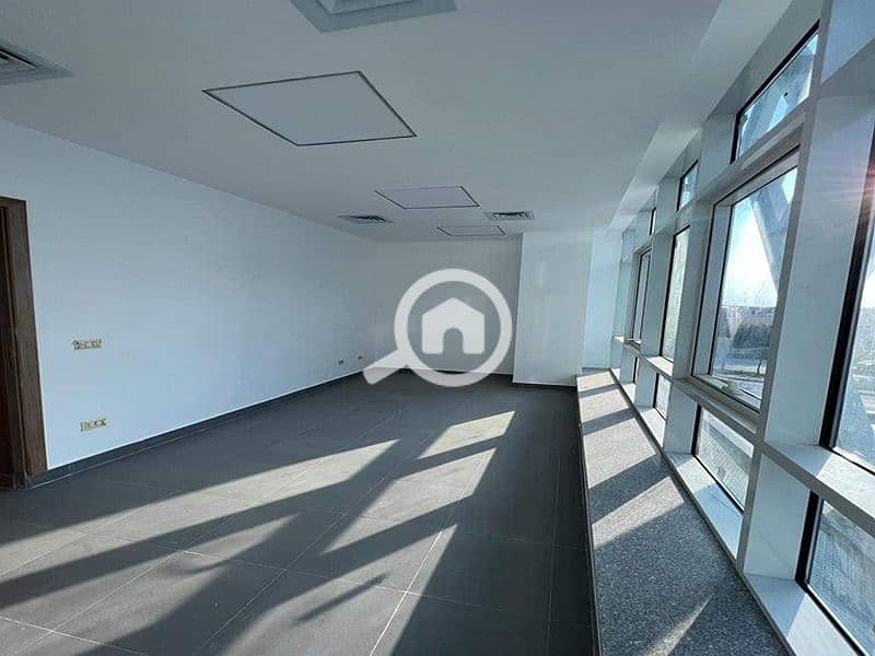 Clinic for rent, finished, 62m, 2 rooms in Kazan Mall on Gamal Abdel Nasser Axis behind Mall of Arabia in front of Kazan Mall towers. - Mehr