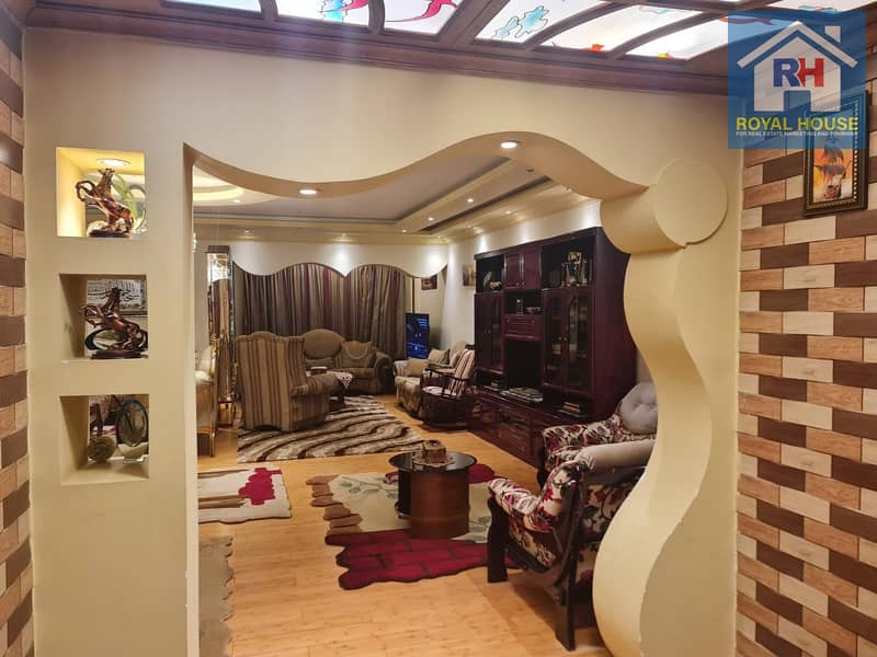 Luxury Apartment For Sale In Heliopolis Behind Palestine Hospital Prime Location With Garden View Combining Modern Living Elegance And Excellent Inves - Widok 6
