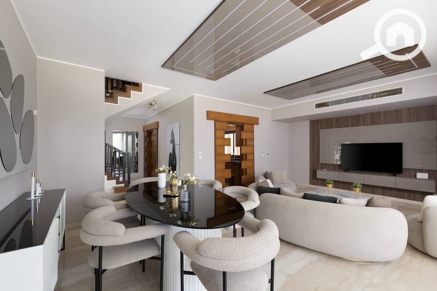 Villa for daily rent in Allegeria Sodic Compound Sheikh Zayed Private pool - Widok 4