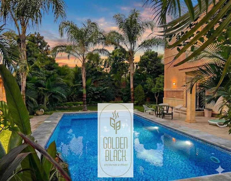 Royal mansion with pool and 5 bedrooms in premium compound sheik zayed - Ansicht 2