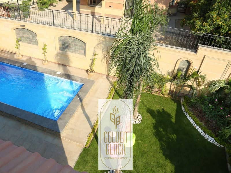 Royal mansion with pool and 5 bedrooms in premium compound sheik zayed - Ansicht 5