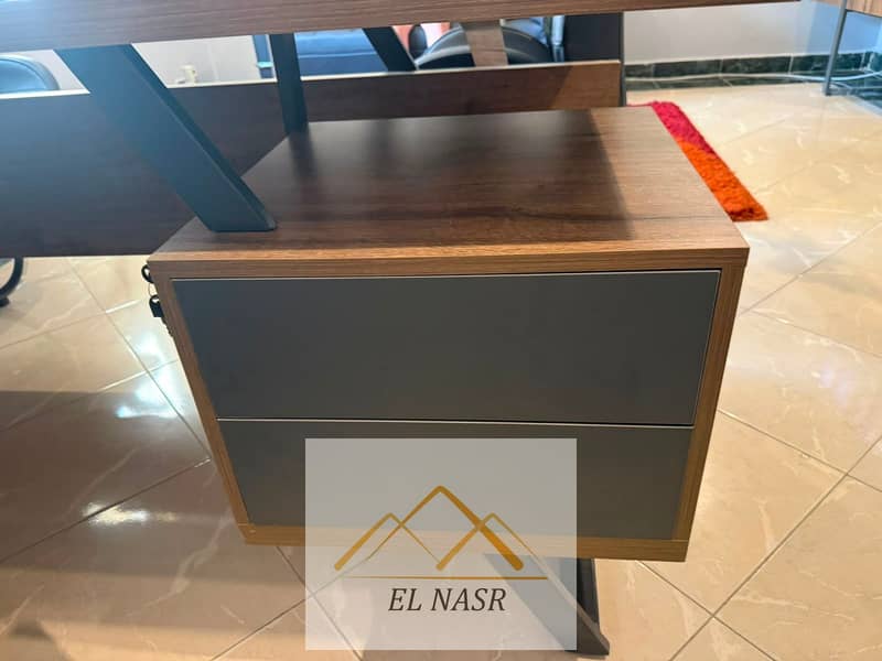 Furnished air-conditioned administrative office for rent in Nasr City on Youssef Abbas near Al-Astad subway station and near Al-Zohour Club. - Widok 4