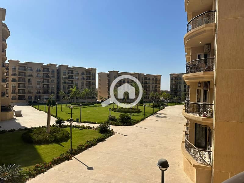 Apartment for rent garden view fully furnished super lux finishing ready to move in typical floor 99m 2 bedrooms in Al Rehab 2 - New Phase 7 – pohled 4
