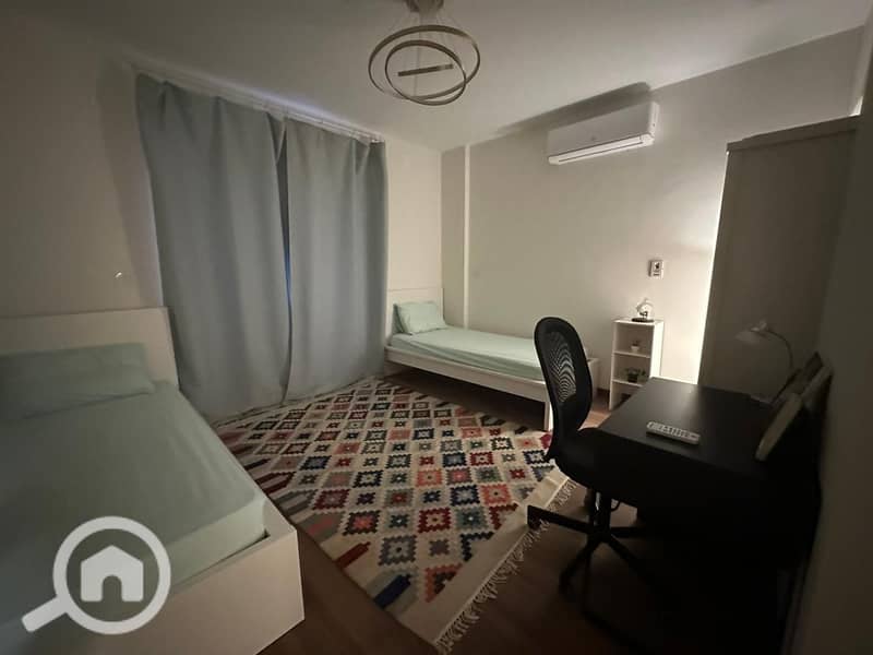 Apartment for rent garden view fully furnished super lux finishing ready to move in typical floor 99m 2 bedrooms in Al Rehab 2 - New Phase 7 – další