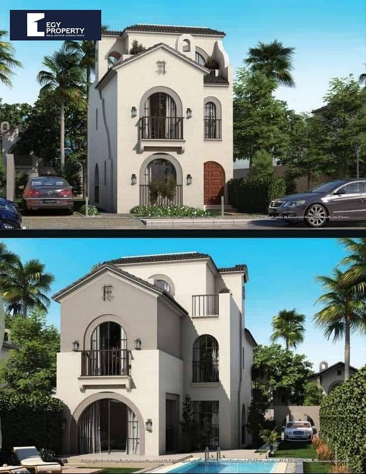 Create Your Dream Home in a Ready S Villa with Spacious Land at Sarai New Cairo – další