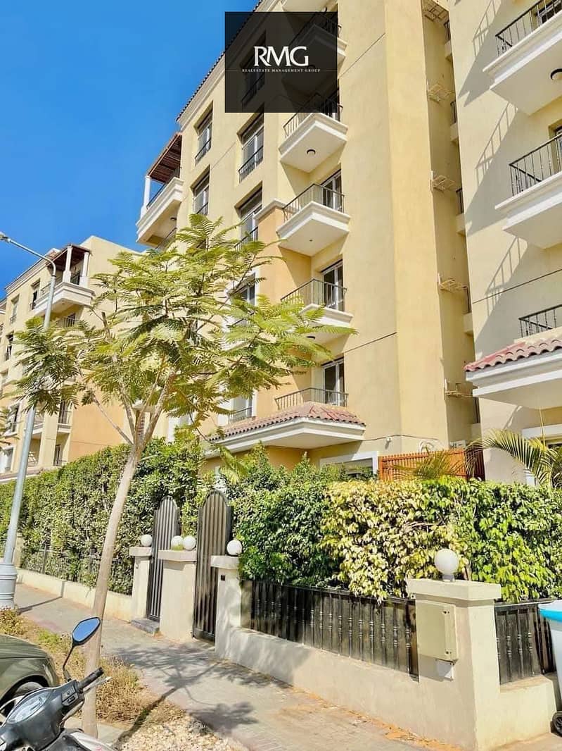 apartment with garden for sale in sarai new cairo - Widok 2
