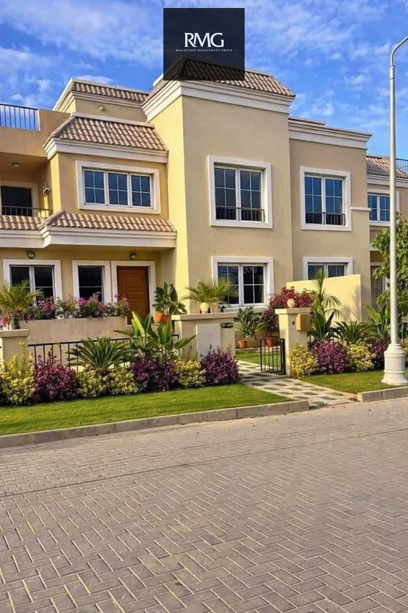 apartment with garden for sale in sarai new cairo - Widok 5