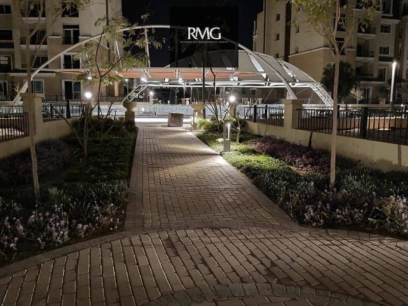 apartment with garden for sale in sarai new cairo - Widok 6