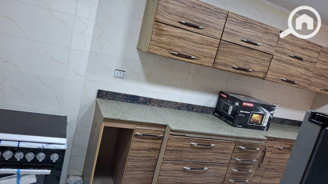 For rent furnished ground floor apartment 200m 3 rooms and 300m garden in Dreamland Compound 50 thousand - Ansicht 5