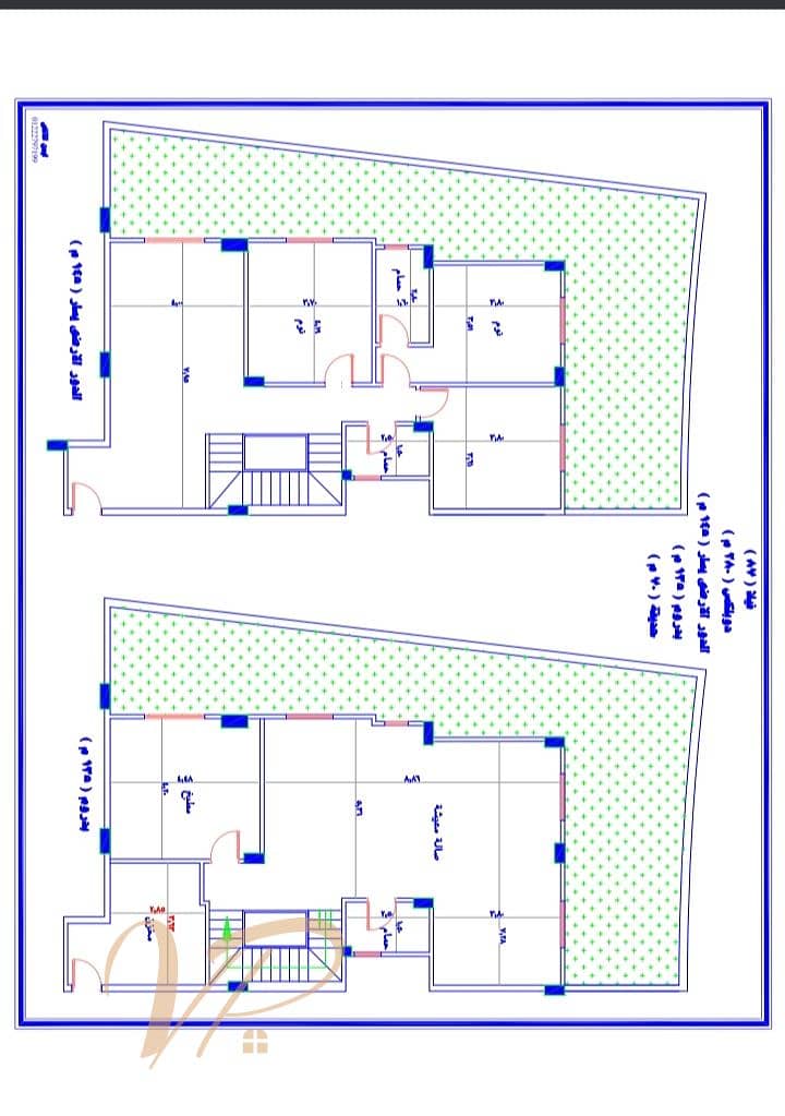 Duplex for sale in Al-Shorouk City, semi-finished, 280 square meters – pohled 3