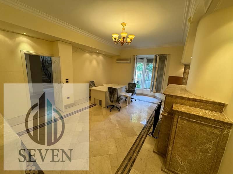 *Administrative villa for rent, 750 m², furnished, prime location in Degla, Maadi* - Widok 4
