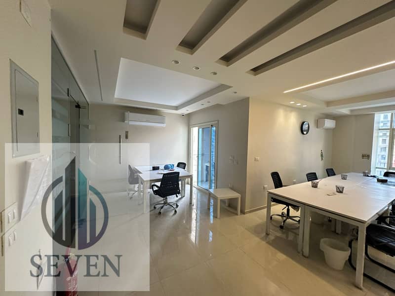 *Office for Rent 190 sqm, Furnished, Sama Towers on the Katameya Ring Road, Direct* – pohled 3
