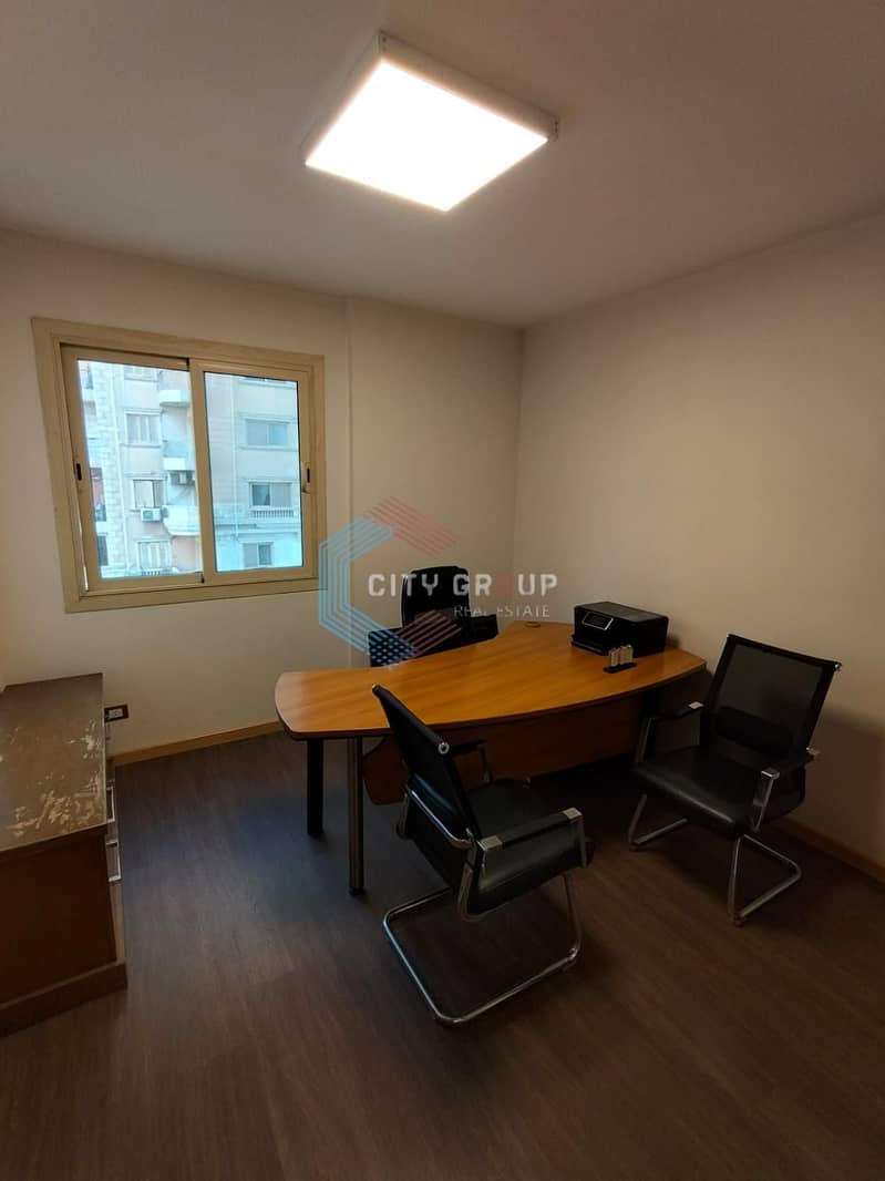 Furnished office space for rent in a prime location in Maadi on the Ring Road, 750 square meters - Ansicht 6