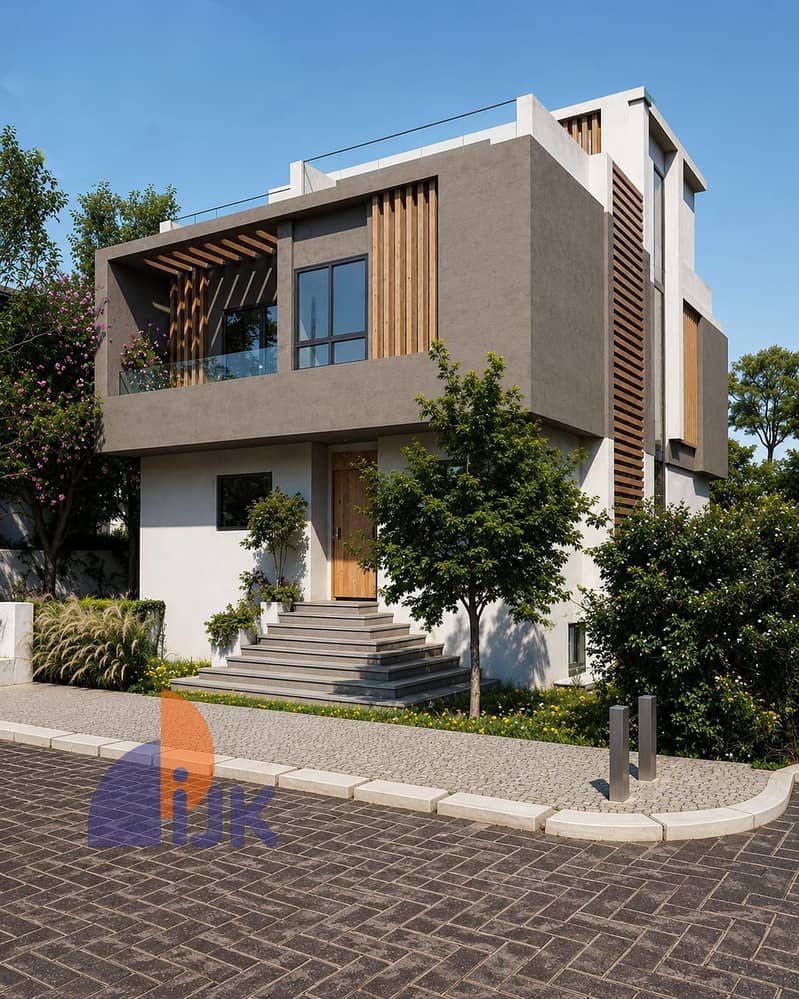Standalone villa for sale in the heart of New Sheikh Zayed, next to Palm Hills and the 26th of July Corridor. – pohled 2
