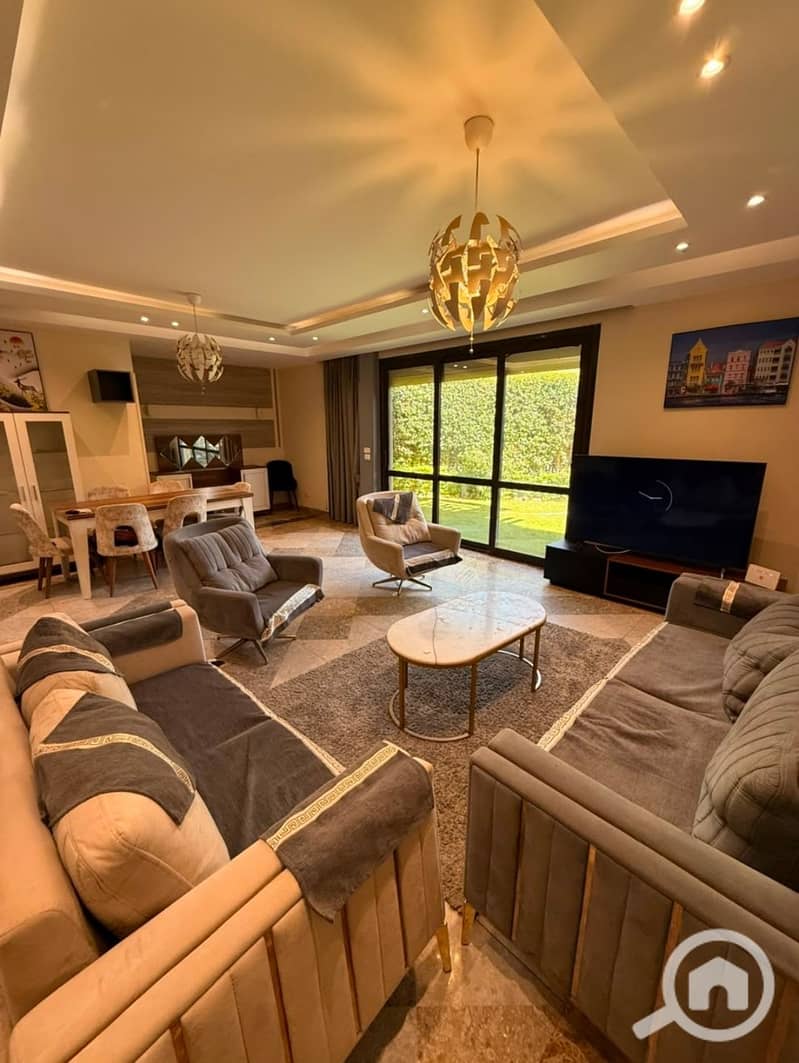 Annual Rent Ground Duplex with Private Garden in Westown – Beverly Hills Westown, Beverly Hills – Sheikh Zayed - Widok 2