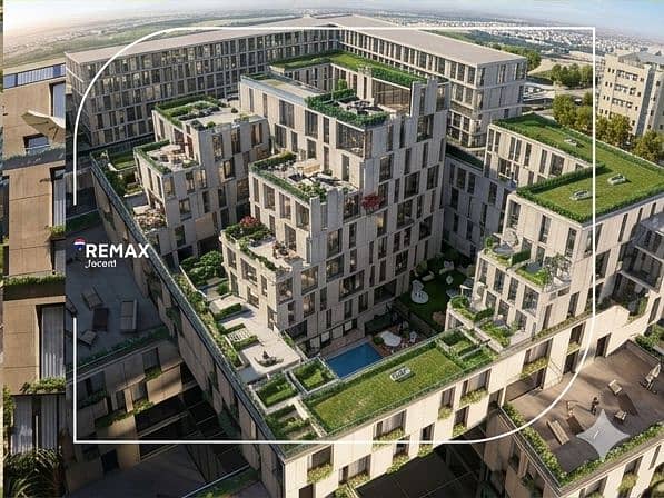 studio for sale with a large terrace in Sky Ramp El Sheikh Zayed with Installmentss - Ansicht 2