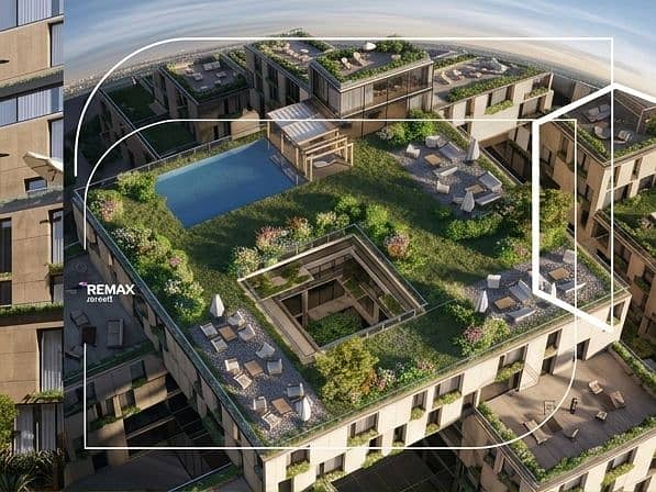 studio for sale with a large terrace in Sky Ramp El Sheikh Zayed with Installmentss - Ansicht 5