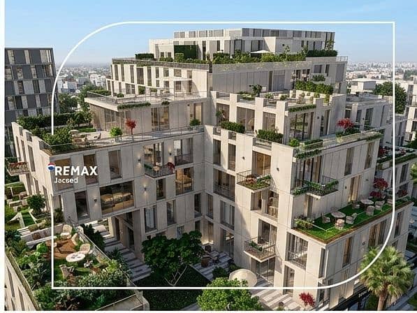 studio for sale with a large terrace in Sky Ramp El Sheikh Zayed with Installmentss - Mehr